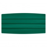 Satin Emerald Green Cummerbund