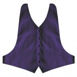Lapis Purple Backless Vest