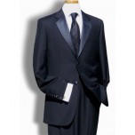 Mens 2 Button Super 150s Wool  Tuxedo