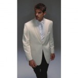 Hardwick Men's Ivory Wool Dinner Jacket