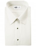 Ivory Como Laydown Tuxedo Shirt by Cardi