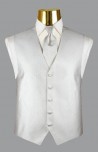 Ralph Lauren White Tuxedo Vest
