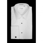 Laydown Collar Tuxedo Shirt by Cristoforo Cardi