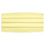 Satin Yellow Cummerbund