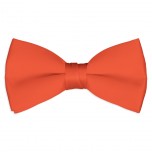 Satin Coral Bowtie