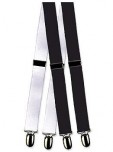 Formal Mylar Clip Tuxedo Suspenders