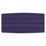 Satin Lapis Purple Cummerbund