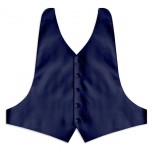 Navy Blue Tuxedo Vest