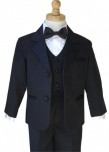 Boys Black Tuxedo Package