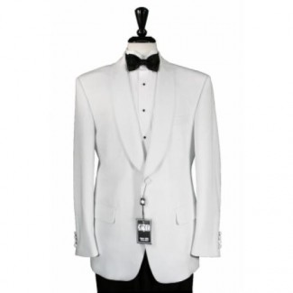 Cardi White Shawl Dinner Jacket