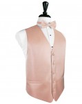 Peach Tuxedo Vest