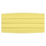 Satin Canary Yellow Cummerbund