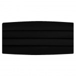 Satin Cummerbund and Bow Tie Set in Black Satin